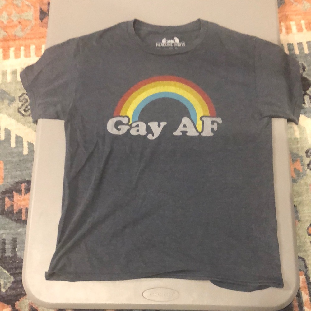 Gay AF T-Shirt - Medium